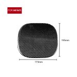 Car Carbon Fiber Fuel Tank Cover Decorative Sticker for Infiniti FX 2009-2013/QX70 2014-, Left and Right Drive Universal – Bild 2