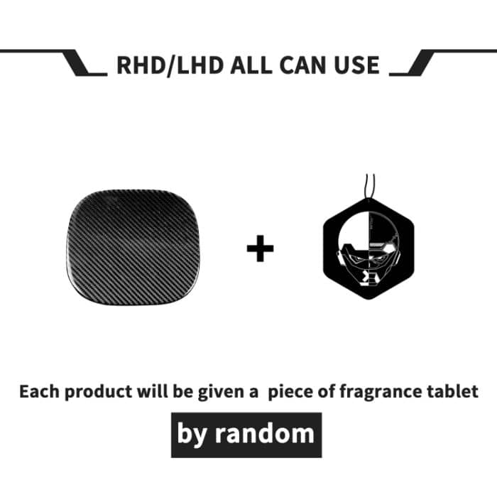 Car Carbon Fiber Fuel Tank Cover Decorative Sticker for Infiniti FX 2009-2013/QX70 2014-, Left and Right Drive Universal – Bild 5