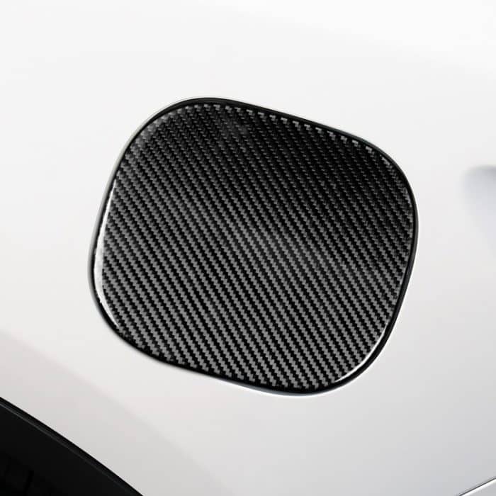 Car Carbon Fiber Fuel Tank Cover Decorative Sticker for Infiniti FX 2009-2013/QX70 2014-, Left and Right Drive Universal – Bild 7