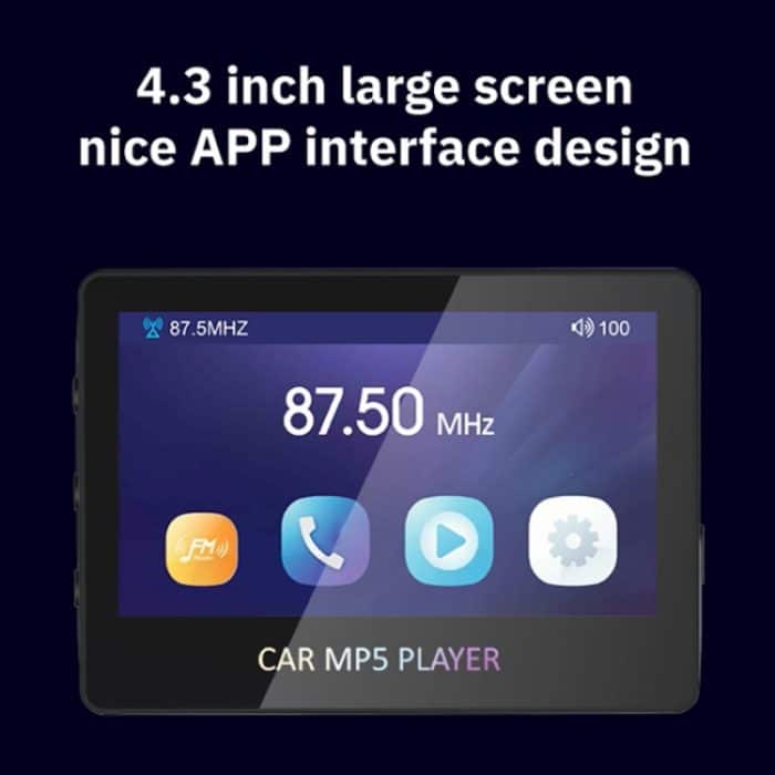 M6 CAR MP5-Player Universal Android Großes Bildschirmanzeige – Bild 3