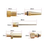 2 Sätze (16 in 1 b) Inflatoradapter Französischem Mund / US-Mund / UK-Mund-Inflationsnadeladapter – Bild 2