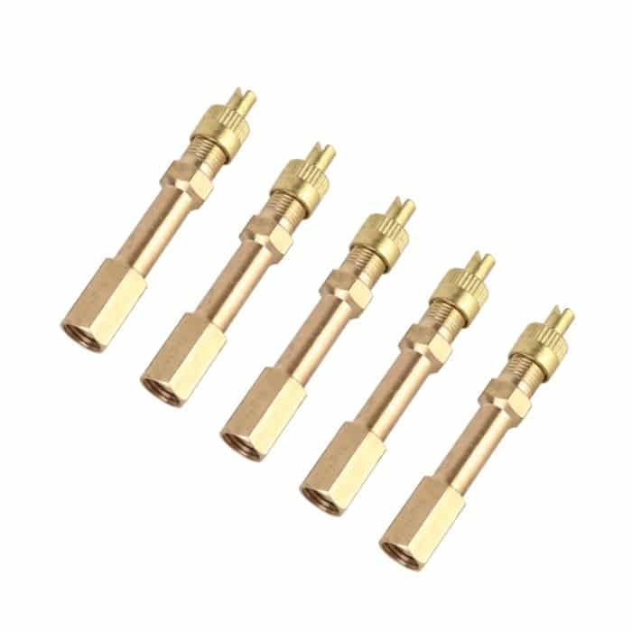 5 stücke Auto Reifenventil Aufblasbare Verlängerungsröhre, Länge: 50mm – Bild 1