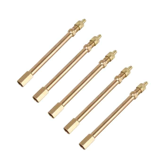 5 stücke Autoreifenventil Aufblasbare Verlängerungsrohr, Länge: 100mm – Bild 1