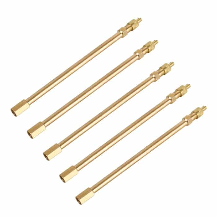 CRP38505.jpg 5 stücke Auto Reifen Ventil Aufblasbare Verlängerungsrohr, Länge: 150mm – Bild 1