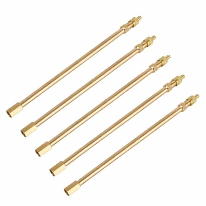 5 stücke Autoreifenventil Aufblasbare Verlängerungsrohr, Länge: 180mm – Bild 1