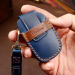 Hallmo Auto-Schlüsselhülle aus Rindsleder, Schlüsselhülle für Hyundai IX35 A Style, For Hyundai IX35 A Style – Bild 4