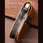 Hallmo Auto-Schlüsselhülle aus Rindsleder, Schlüsselhülle für Hyundai IX35 A Style, For Hyundai IX35 A Style – Bild 5