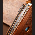 Hallmo Auto-Schlüsselhülle aus Rindsleder, Schlüsselhülle für alten BMW, For Old BMW – Bild 5