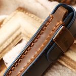 Hallmo Auto Rindsleder Schlüssel Schutzhülle Schlüsseletui für Porsche Macan 718 2021 B Style, For Porsche Macan B Style – Bild 5