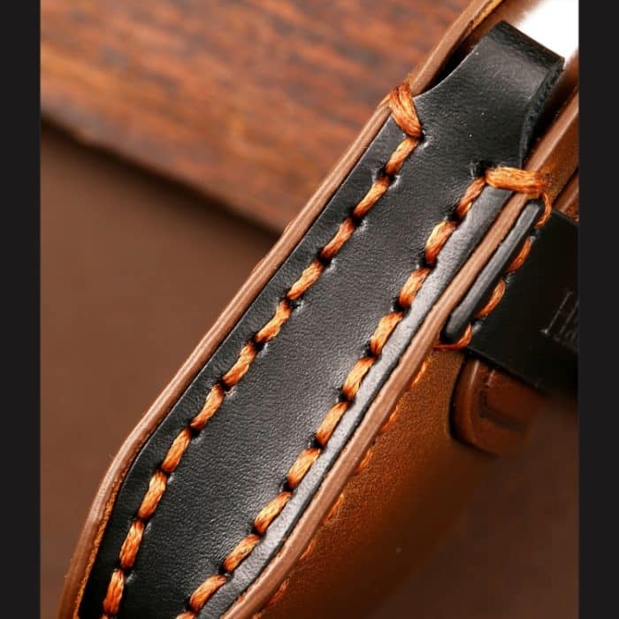 Hallmo Auto-Schlüsselhülle aus Rindsleder, Schlüsselhülle für alten Mercedes-Benz E300L, For Old Mercedes-Benz E300L – Bild 5