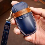 Hallmo Auto-Schlüsselhülle aus Rindsleder, Schlüsselhülle für BYD, For BYD – Bild 4