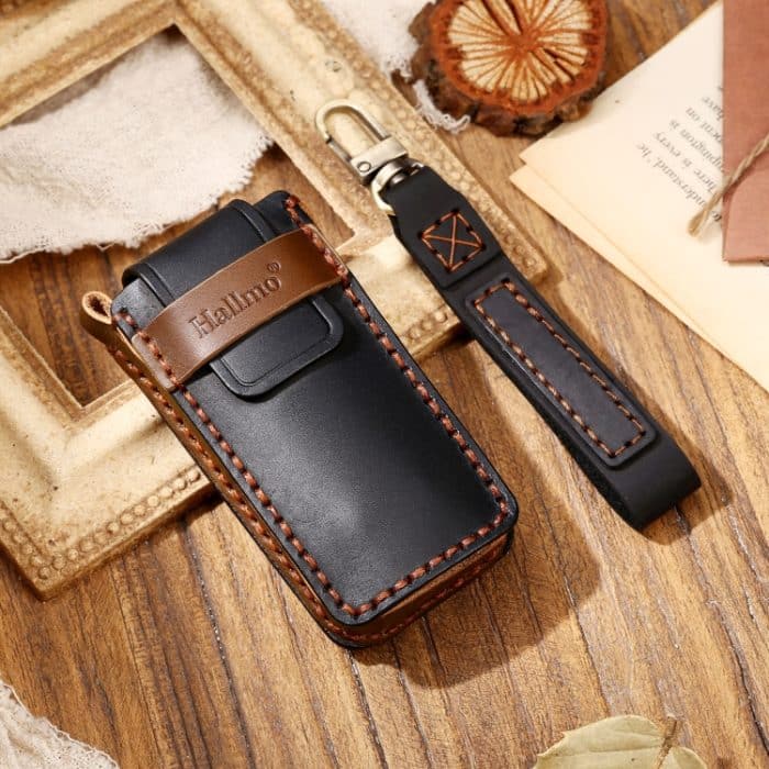 Hallmo Auto-Schlüsselhülle aus Rindsleder, Schlüsselhülle für Trumpchi GS4 2021 B-Stil, For Trumpchi GS4 2021 B Style – Bild 7