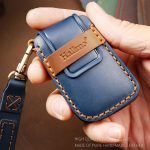 Hallmo Auto-Schlüsselhülle aus Rindsleder, Schlüsselhülle für Volkswagen Lavida A Style, For Volkswagen Lavida A Style – Bild 4