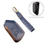 Hallmo Auto-Schlüsselhülle aus Rindsleder, Schlüsselhülle für Volkswagen Golf 8, For Volkswagen Golf 8 – Bild 2