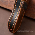 Hallmo Auto-Schlüsselschutzhülle aus Rindsleder für Geely Emgrand A Style, For Geely Emgrand A Style – Bild 5