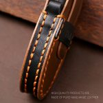 Hallmo Auto-Schlüsselhülle aus Rindsleder, Schlüsselhülle für Nissan Sylphy, 2 Tasten, For Nissan Sylphy 2-button – Bild 5