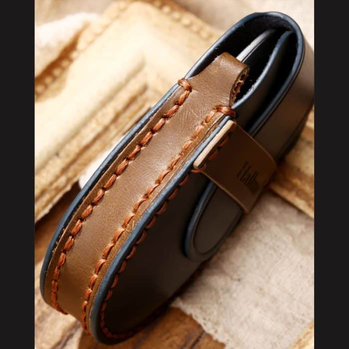 Hallmo Auto-Schlüsselhülle aus Rindsleder, Schlüsselhülle für NIO ES6 / ES8, For NIO ES6 / ES8 – Bild 5