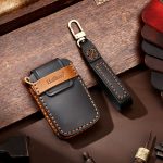 Hallmo Auto-Schlüsselhülle aus Rindsleder, Schlüsselhülle für Land Rover Discovery 5 B Style, For Land Rover Discovery 5 B Style – Bild 7