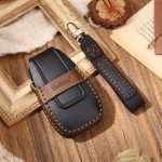 Hallmo Auto-Schlüsselhülle aus Rindsleder, Schlüsselhülle für Changan CS75 Plus, For Changan CS75 Plus – Bild 7