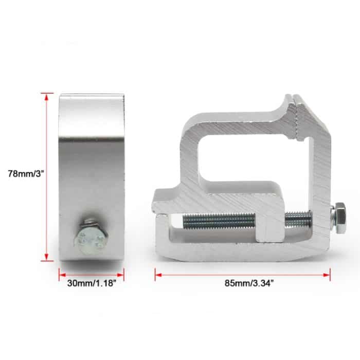 LKW-Top-Abdeckung / Camping-Auto-Montage-Befestigungsklemmen Schwere Fixierrahmen – Bild 4