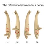 Auto-Türgriff der rechten hinteren inneren Armlehne für BMW F30 / F35, linker und rechter Antrieb Universal, Right Rear (Black), Right Rear (Beige) – Bild 2