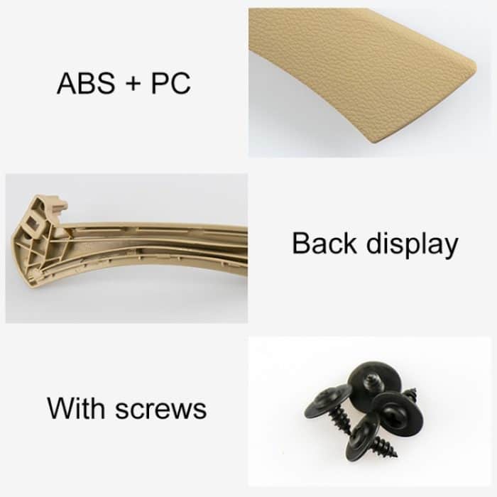 Auto linke Seite innere Armlehne Türgriff Montage für BMW E90 2005–2012, linker und rechter Antrieb Universal, Left Handle Assembly (Black), Left Handle Assembly (Grey), Left Handle Assembly (Beige) – Bild 4