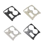 Car Carbon Fiber Central Control Storage Box Runde Abdeckung 2046800107 für Mercedes-Benz C-Klasse W204 2007-2014, links Fahren – Bild 2