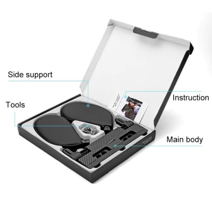 A03 Verstellbares Auto-Auto-U-förmiges Memory-Schaum-Nackenstützenkissen, Sitzkissen, A03 (Brown), A03 (Red), A03 (Beige), A03 (Grey), A03 (Black) – Bild 5