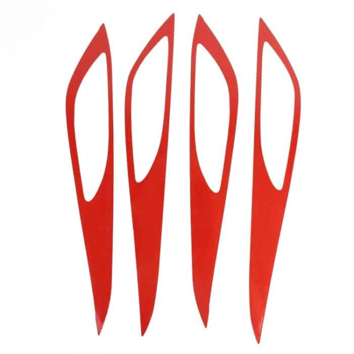 4 in 1 Auto Kohlenstofffaserinnen Türrahmen Dekorativer Aufkleber für Buicke REGAL 2017-2021 – Bild 3