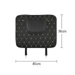 Auto Halb-Inklusive-Sitz-Back-Anti-Kick-Mat hintere Anti-Dirty-Pad kleine Größe – Bild 2