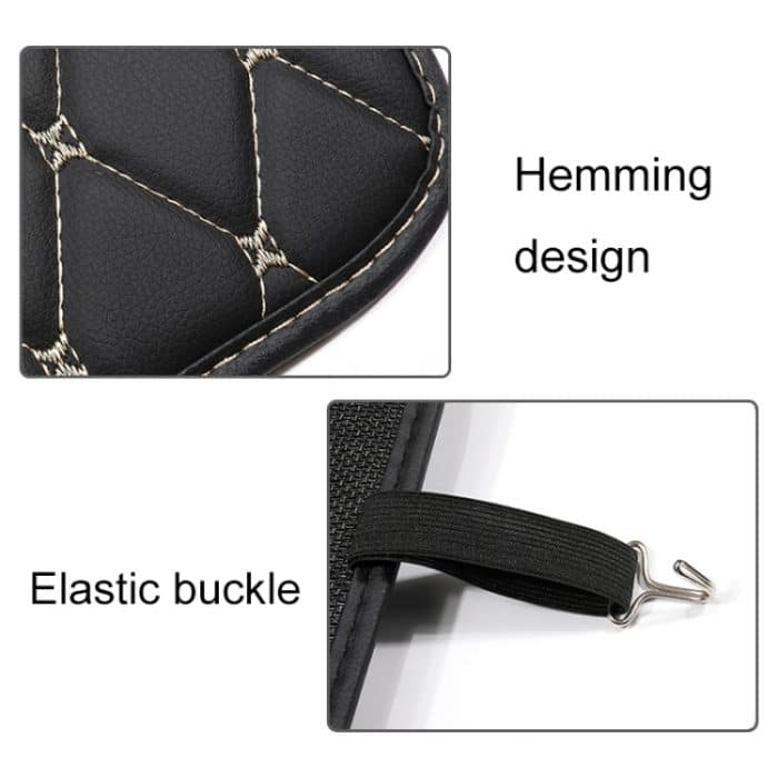 Auto Halb-Inklusive-Sitz-Back-Anti-Kick-Mat hintere Anti-Dirty-Pad kleine Größe – Bild 4