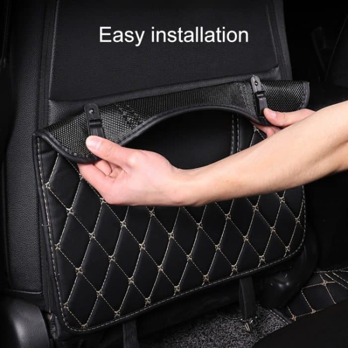 Auto Halb-Inklusive-Sitz-Back-Anti-Kick-Mat hintere Anti-Dirty-Pad kleine Größe – Bild 5
