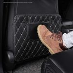 Auto Halb-Inklusive-Sitz-Back-Anti-Kick-Mat hintere Anti-Dirty-Pad kleine Größe – Bild 7