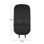 Auto All-Inclusive-Sitz-Back-Anti-Kick-Mat hintere Anti-Dirty-Pad Große Größe – Bild 2