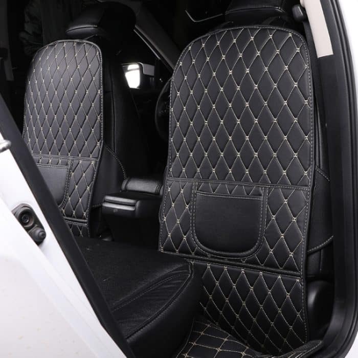 Auto All-Inclusive-Sitz-Back-Anti-Kick-Mat hintere Anti-Dirty-Pad Große Größe – Bild 7