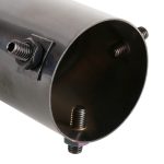 Universelles Auto-Styling-Edelstahl-Ellenbogen-Auspuff-Endschalldämpfer-Spitzenrohr, Innendurchmesser: 7,2 cm, Elbow Inside Diameter: 7.2cm (Grey), Elbow Inside Diameter: 7.2cm (Blue), Elbow Inside Diameter: 7.2cm (Silver) – Bild 5