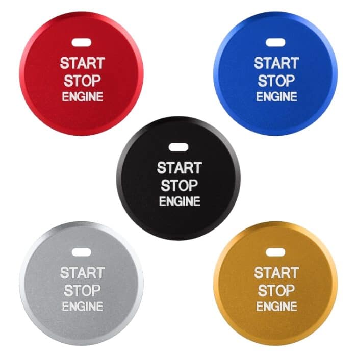 Auto Motor Start Key Push Button Innenring Trim Aufkleber Dekoration für Mazda Axela CX-30 2020, For Mazda Axela CX-30 2020 (Black), For Mazda Axela CX-30 2020 (Gold), For Mazda Axela CX-30 2020 (Blue), For Mazda Axela CX-30 2020 (Red)... – Bild 2