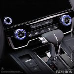 3-teiliges Auto-Metallklimaanlagen-Knopfgehäuse für Honda CR-V 2017–2021, For Honda CR-V 2017-2021 (Blue), For Honda CR-V 2017-2021 (Red), For Honda CR-V 2017-2021 (Silver) – Bild 6