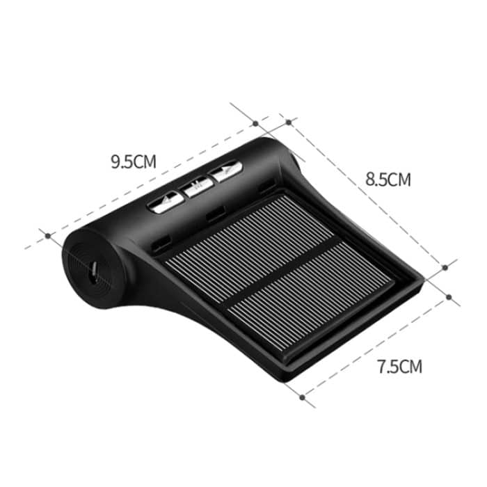 YB-P0248 Universal Auto Wireless Solar TPMS Reifendruckmonitor-Detektor – Bild 3
