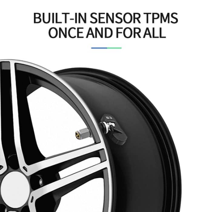 YB-P0248 Universal Auto Wireless Solar TPMS Reifendruckmonitor-Detektor – Bild 8