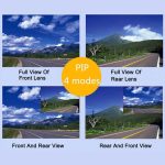 X97 4 Zoll Front- und Heck-Dual-Aufnahme HD 1080P Nachtsicht-Fahrrecorder-Unterstützung für die Aufnahme / Parküberwachung – Bild 7