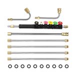 8 in 1 Autowäsche Hochdrucksprühdüsenreinigungsstange – Bild 2