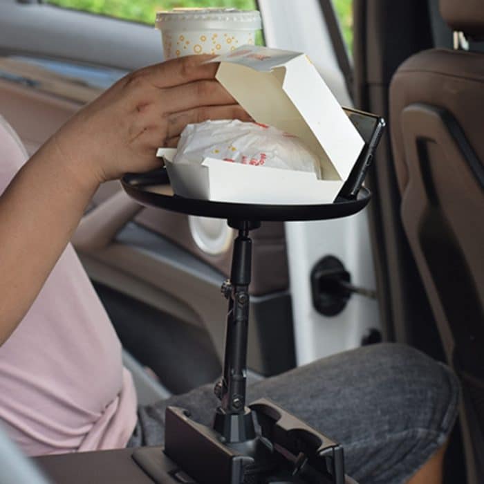 Auto-Wasser-Becher-Halter-Multifunktions-Esstisch, langer Stil – Bild 10