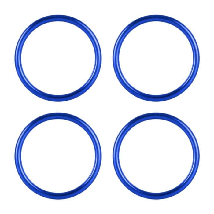 CRP4360L.jpg 4 Teile/satz Klimaanlage Vent Metall Dekorative Ring für Audi A1, For Audi A1 – Bild 1