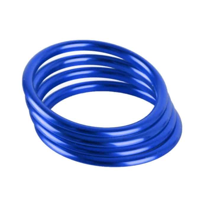 4 Teile/satz Klimaanlage Vent Metall Dekorative Ring für Audi A1, For Audi A1 – Bild 2