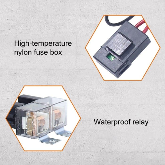 12V 2-Lampenauto-Scheinwerfer-Modifikation Kabelbaum-Aufheller-Kabel – Bild 7