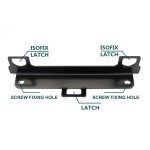 ZL-2013 Auto Isofix Kindersitzschnittstelle Retainer für Ford Focus – Bild 4