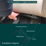 ZL-2016 Auto ISOFIX Kindersitzschnittstelle Latch Retainer für Audi A4 / A6 – Bild 6