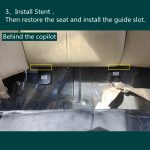 ZL-2029 Isofix-Kindersitz-Schnittstelle für den rechten Rücksitz des Autos für Honda 7. Generation Accord 2003–2007 – Bild 5