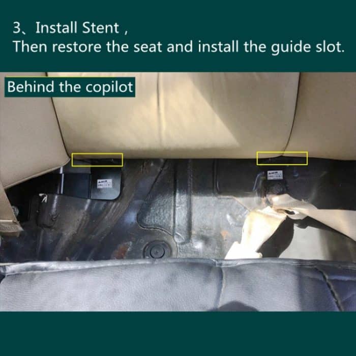ZL-2029 Isofix-Kindersitzschnittstelle für den linken Rücksitz des Autos für Honda Accord der 8. Generation 2008–2012 – Bild 5